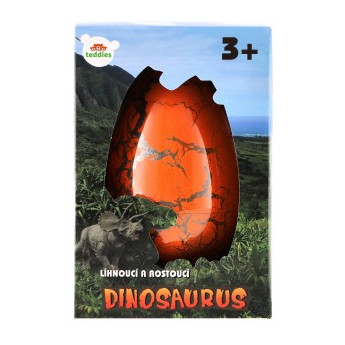 Vejce líhnoucí a rostoucí dinosaurus