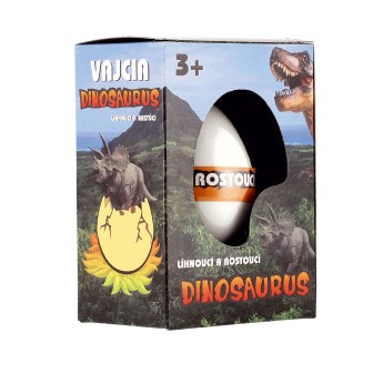 Vejce líhnoucí a rostoucí dinosaurus, malý