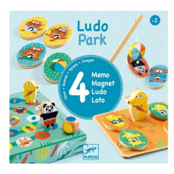 Djeco Ludo Park - 4 hry